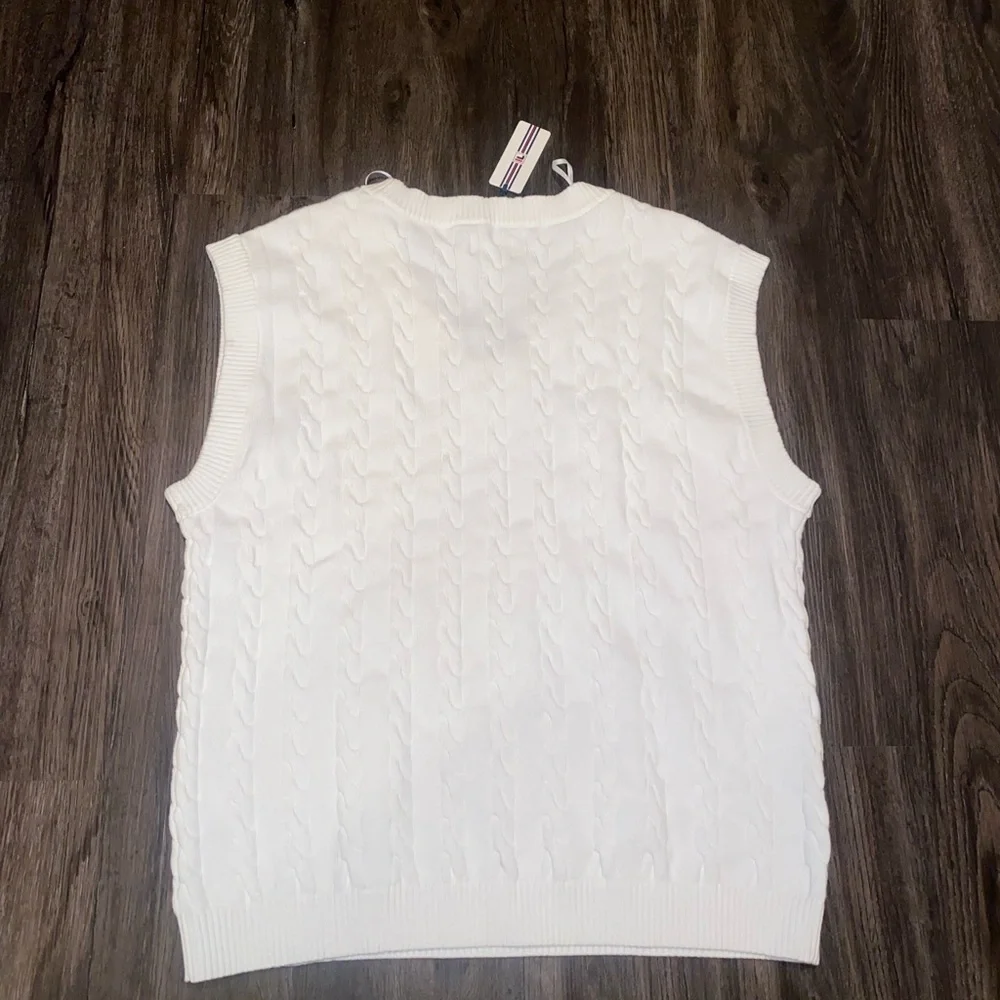 Fila Men's Baseline Cable Knit Vest L